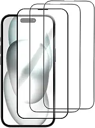 Kit 3 Película Vidro 3d Anti-impacto Maxima Proteção Para iiPhone 15