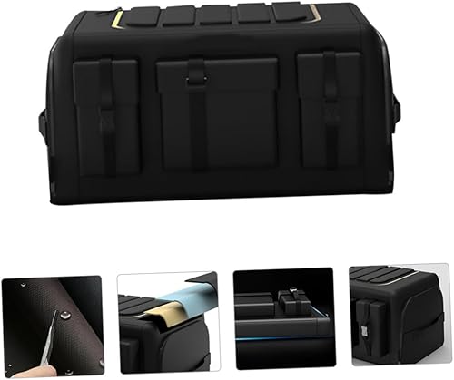 Miniatura 6 de Car Trunk Storage Organizer Auto Cargo Holder with Handle Multi-compartment Space Saver for Suv Sedan Truck Black