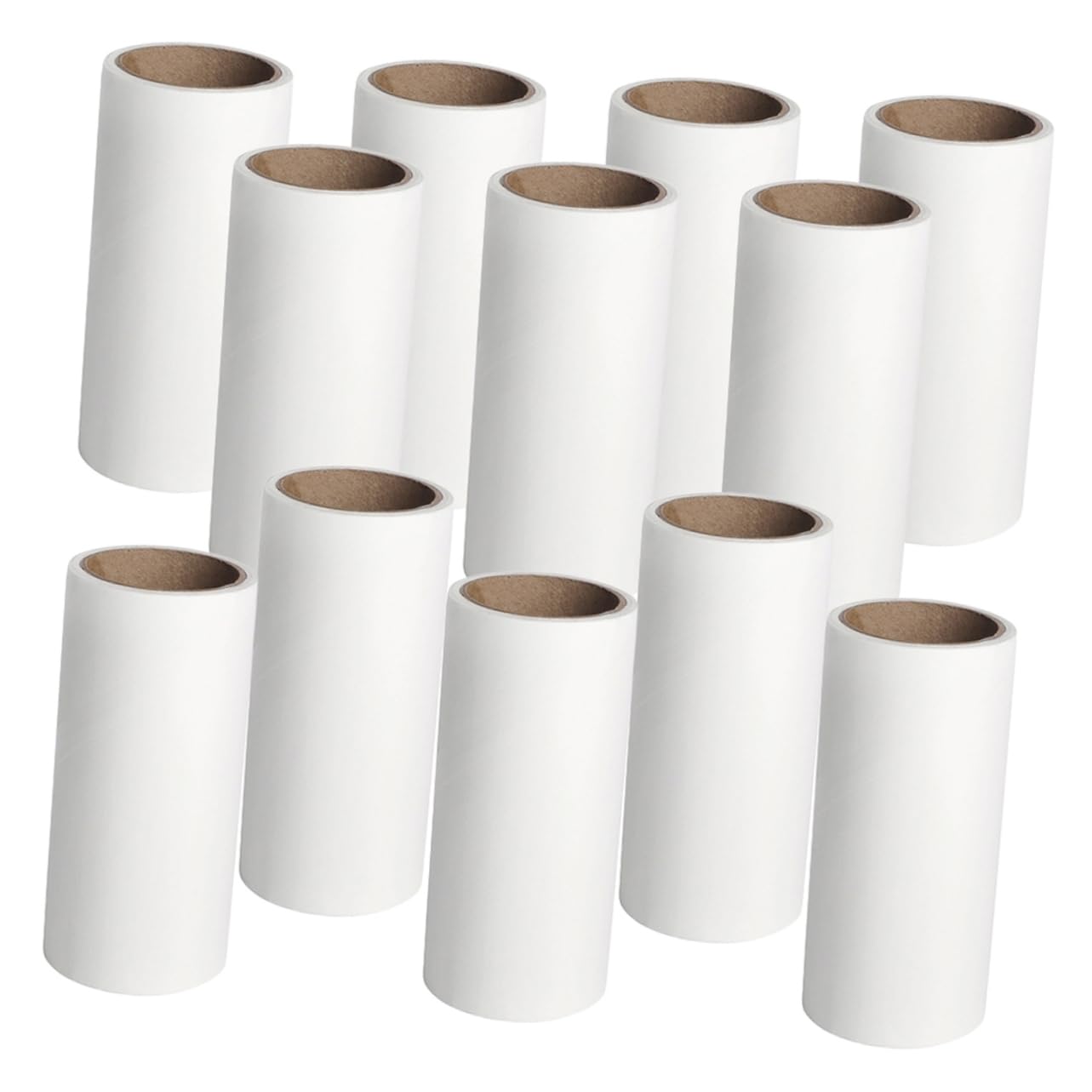 GALPADA Rullo Levapelucchi Portatile 16 Pezzi, Nastro Adesivo Bianco | Superficie Liscia, per Abiti Formali e Pantaloni, Set Pratico per Rimuovere Pelucchi e Fluff