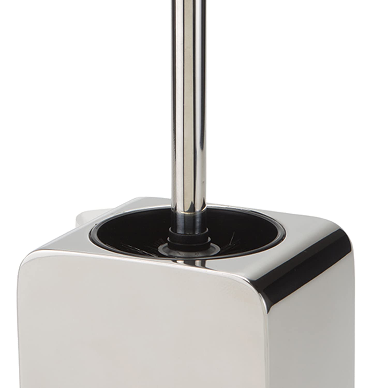 Gedy PL331300300 Escobillero, Cromo, 9.5x12.5x39 cm