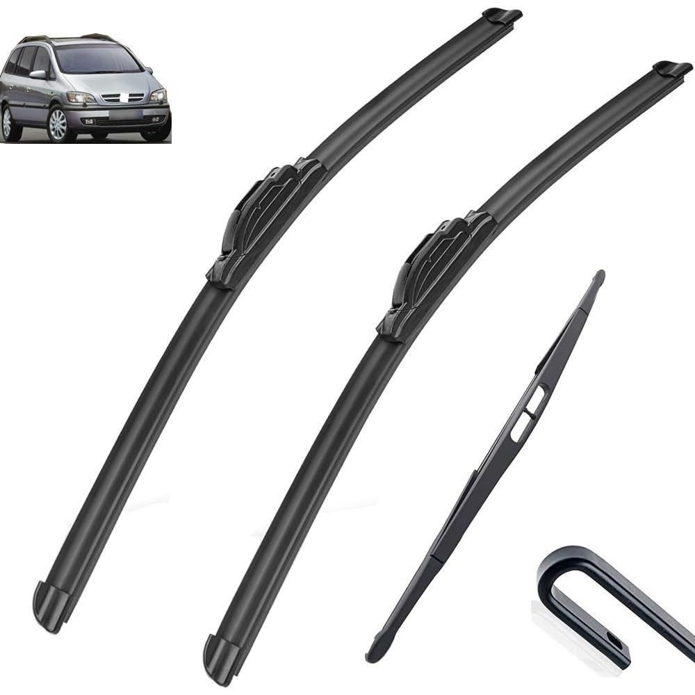 ZOFFI Essuie-Glace Arrière + Bras Pour Opel Zafira A 1999-2005 - Kit Complet