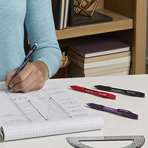 Paper Mate Profile Mech Mechanical Pencil Set, 0.7Mm 2 Pencil Lead, Great For Home, School, Office Use, Assorted Barrel Colors, 8 Count #TOP1