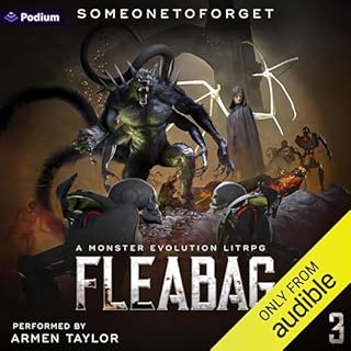 Page de couverture de Fleabag 3: A Monster Evolution LitRPG