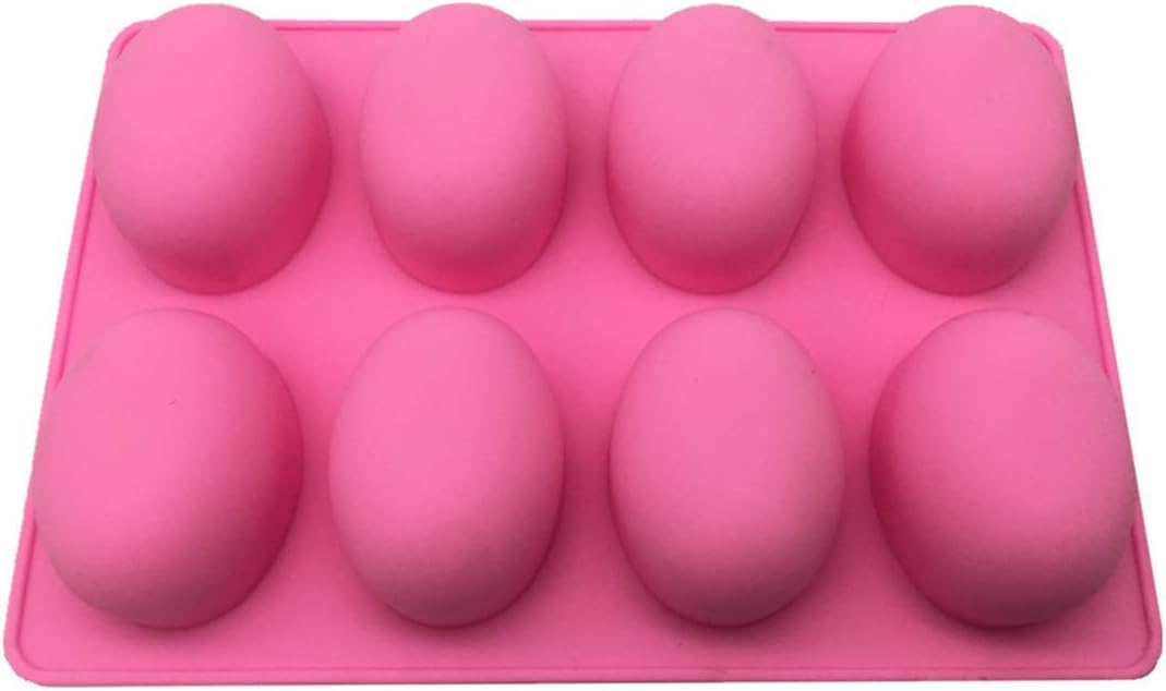 OYIXU DIY Silicone Oval Egg Shape Handmake Cake Mold For Chocolate Soap Cookies Baking Mold