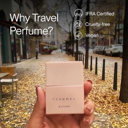 Image of Fernweh Autumn Travel Perfume (20ml) | Long Lasting Vanilla Perfume for Women | Floral & Woody Fragrance Pocket Friendly Eau De Parfum | Perfect for Party, Outing, Office & Dates