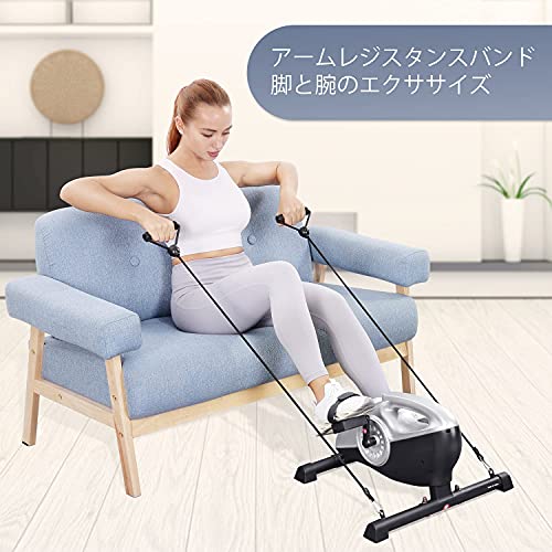 フィットネスバイク静音 小型 ミニフエクササイズ マグネッ