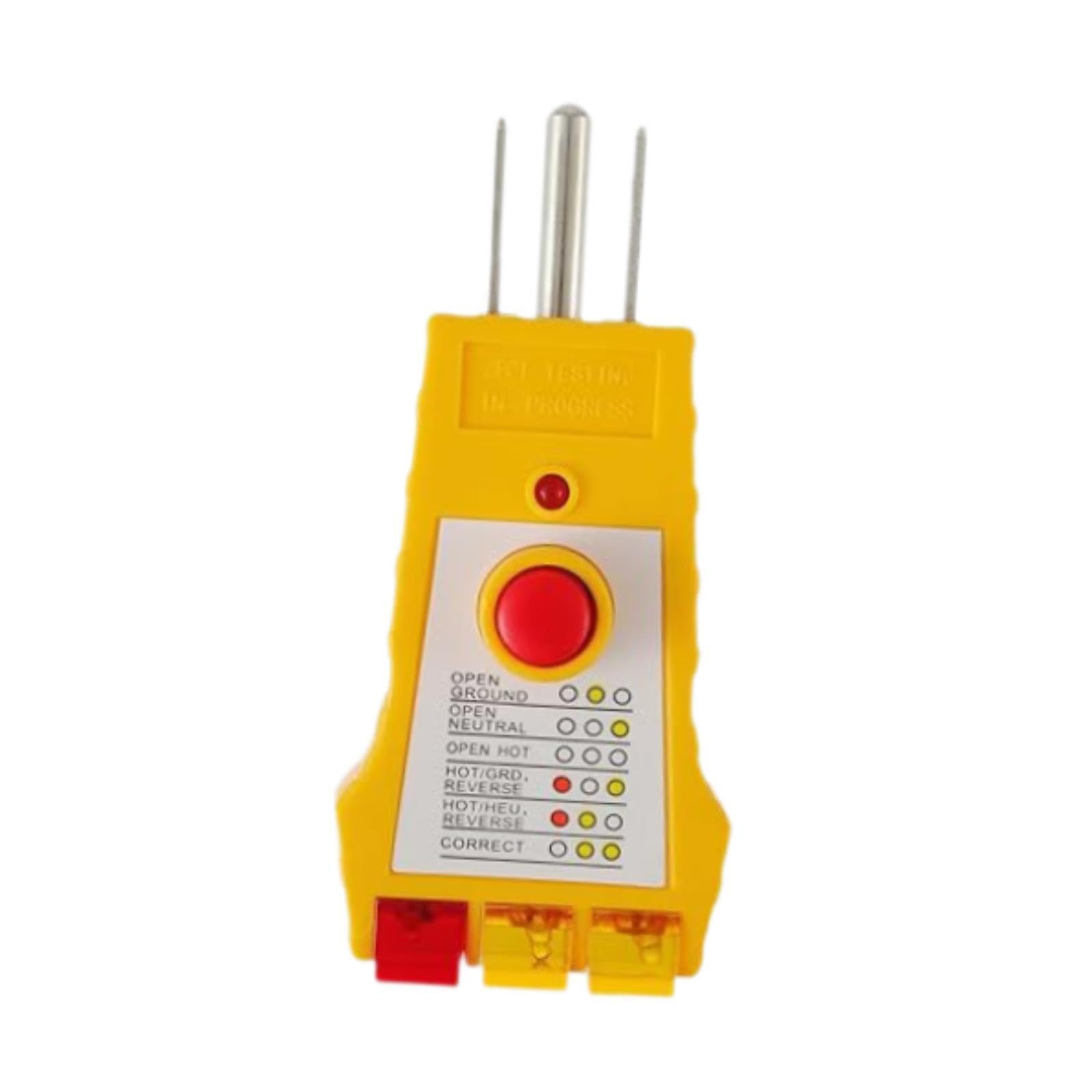 FASHIONMYDAY® Outlet Tester with Gfci Electrical Outlets Grounding Household Socket Tester | Business & Industrial | Electrical & Test Equipment | Test Measurement & Inspection-image-38