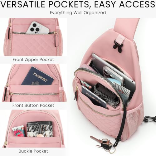 Image of Vankor Small Crossbody Purses Bags for Women Men Travel, Chest Sling Bag Women Casual Cross Body Bag for Woman Sling Backpack