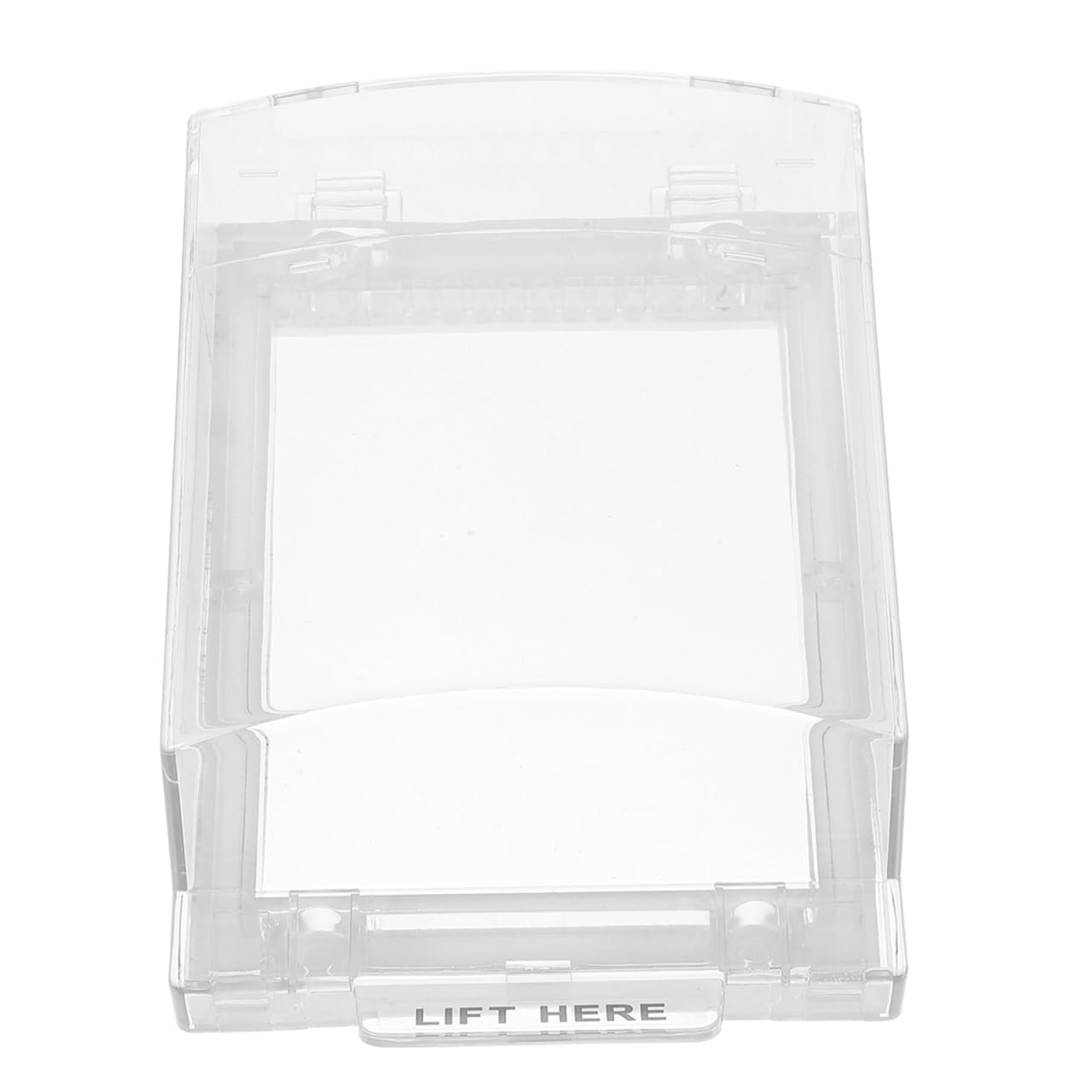 Protection de bouton d'urgence extérieur étanche anti-déclenchement accidentel