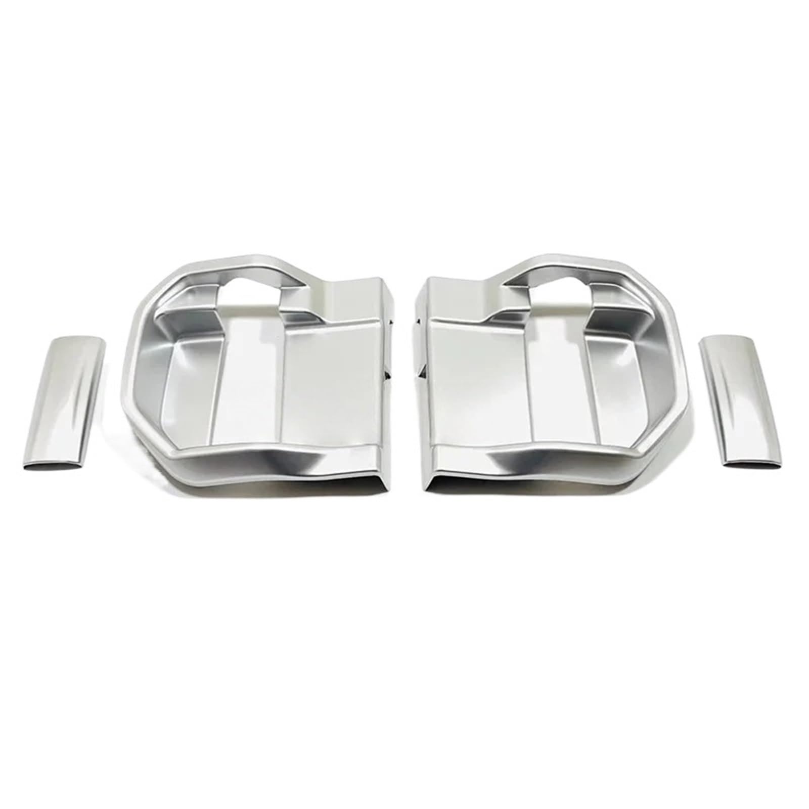 Bqwyedpl Rear Door Handle Bowl Cover Trim Frame Bezel Sticker Protector Fit For Toyota Fit For Sienna 2021-2025 Car Door Latch Handle(Rear)
