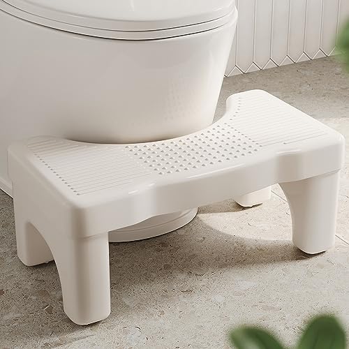 Premium Toilet Stool Squat for Adults, NonSlip Squatting Poop Stool