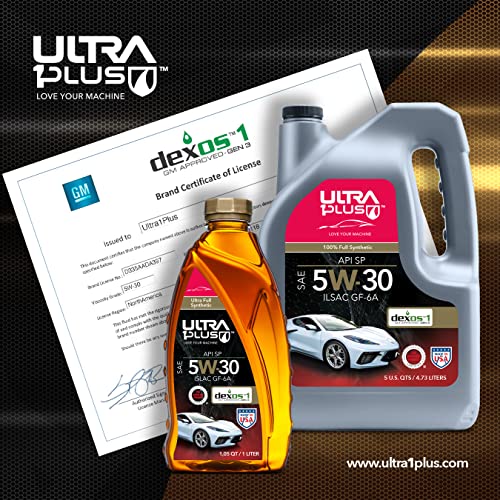 Aceite para motor Ultra1Plus SAE 5W-30 sintético 3 litros miniatura 5