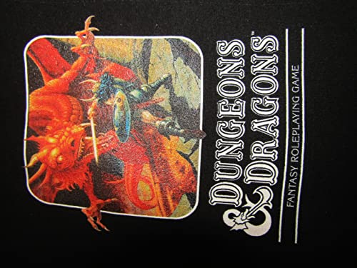 Dungeons & Dragons Logo Adult Men's Black Graphic Sleep Pajama Pants2