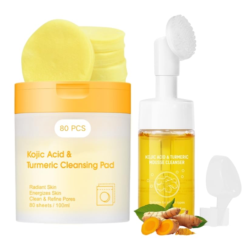 2PCS Turmeric Kojic Acid Skin Care Set