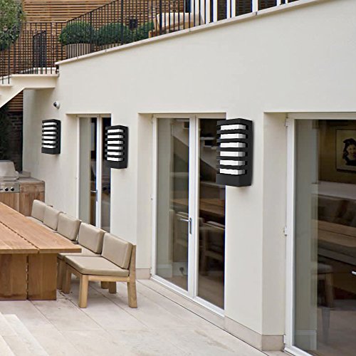 Lemonbest Wall Sconce Modern Porch Light Garden Wall Lamp, Indoor Outdoor Use 15 Watts Led Wall Light Fixture For Corridor Garage Cafe Villas Hotel Lighting thumb #8