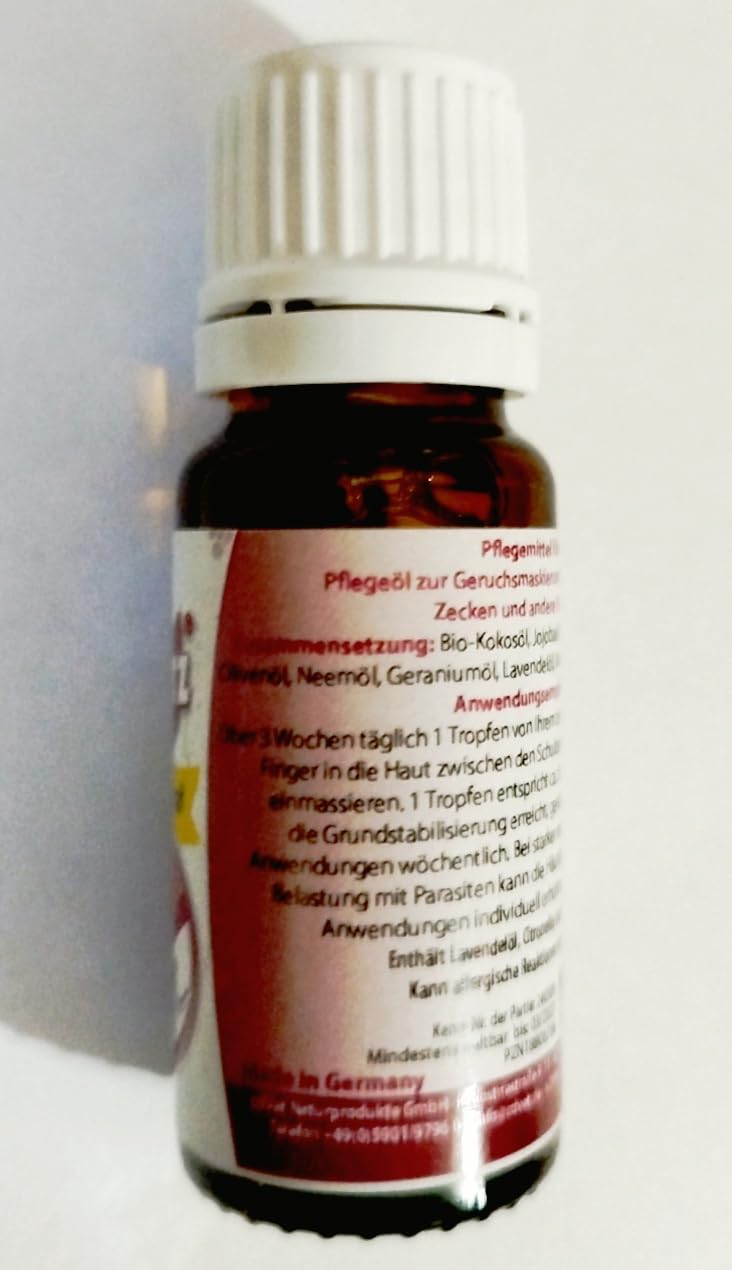 feliTATZ AbwehrKonzentrat 10 ml | Natürlicher Zeckenschutz für Katzen