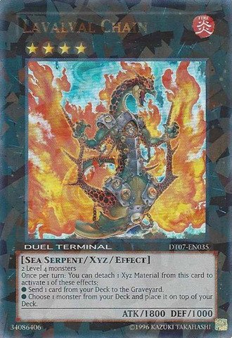 Amazon.com: YU-GI-OH! - Lavalval Chain (DT07-EN035) - Duel