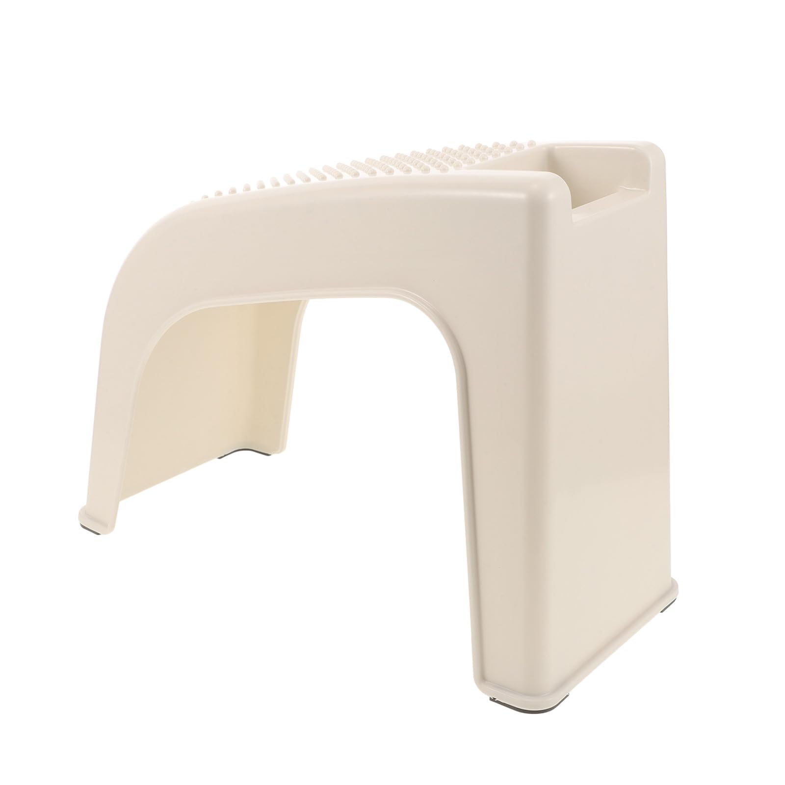 Tabouret repose-pieds de bureau blanc léger pour améliorer la posture assise