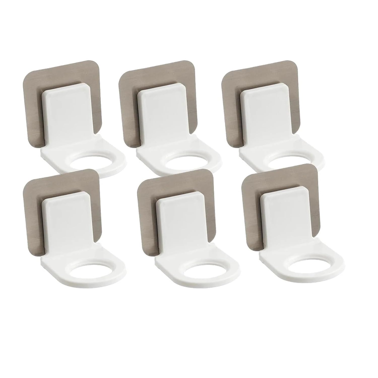 Suojim Shower Caddy 20Pcs Wall Mounted Self-Adhesive Shampoo Bottle Shelf For Over Showerhead