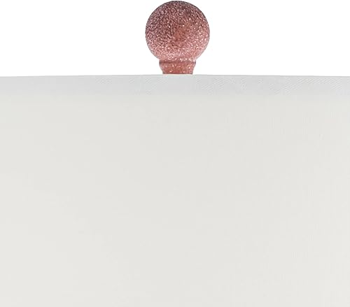 Miniatura 3 de John Timberland Sierra - Lámpara de mesa estilo rústico del suroeste de 30 pulgadas de alto, color rojo y marrón, arenisca de lino, decoración para