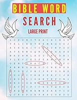 Bible Word Search Large Print: Relgious Word Search Puzzles 1079032479 Book Cover