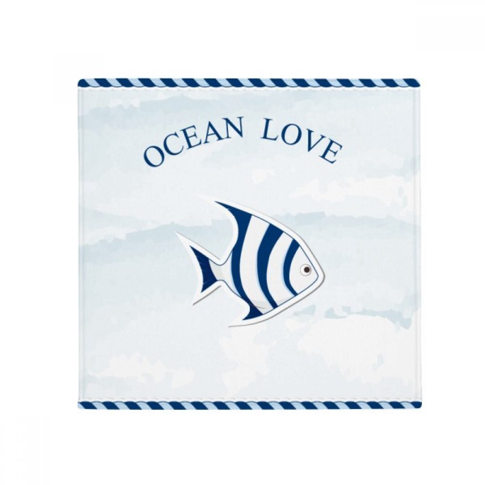 Tapis ocean poisson tropical antidérapant 80cm pour entrée et cuisine
