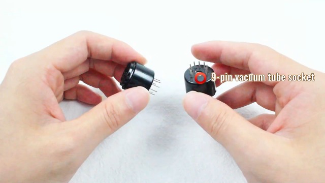 Amazon.com: Yibuy 2.7x2.27cm Black Bakelite 9-pin Tube Socket