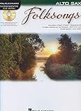 Instrumental Play-Along: Folksongs -Alto Saxophone-: Play-Along, CD für Alt-Saxophon