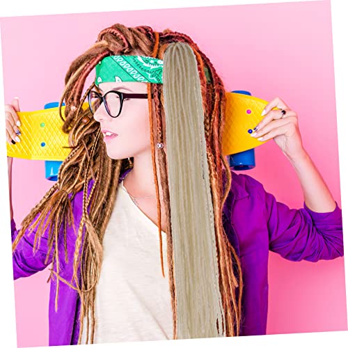 Dreadlock extensions synthétiques colorées et tresses légères hip-hop reggae DOITOOL - 3