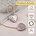 2 Pack Cable Locks with Combination Pad Locks with Code 3 Digit Heart Shaped Padlock for Gym Locker Luggage Suitcase Backpack Cabinet Toolbox Outdoor Fence Gate, Travel Safe
