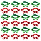 bracelet indien avec grelots Belles couleurs : les bracelets en forme de cloche sont aux couleurs vives, vives et joyeuses qui ravissent les enfants et ajoutent une touche ludique et festive à toute célébration