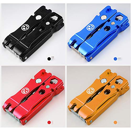 Kit de herramientas de reparación de bicicletas Destornilladores de ciclismo de radios hexagonales Herramienta Palanca de neumáticos Llave Allen Bicicleta de montaña Multiherramienta Herramientas de