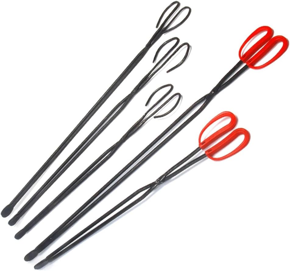 Heavy-Duty Fireplace Tongs, Indoor Firewood & Log Tweezers for Handling Coal and Debris(A 68cm/26.7")