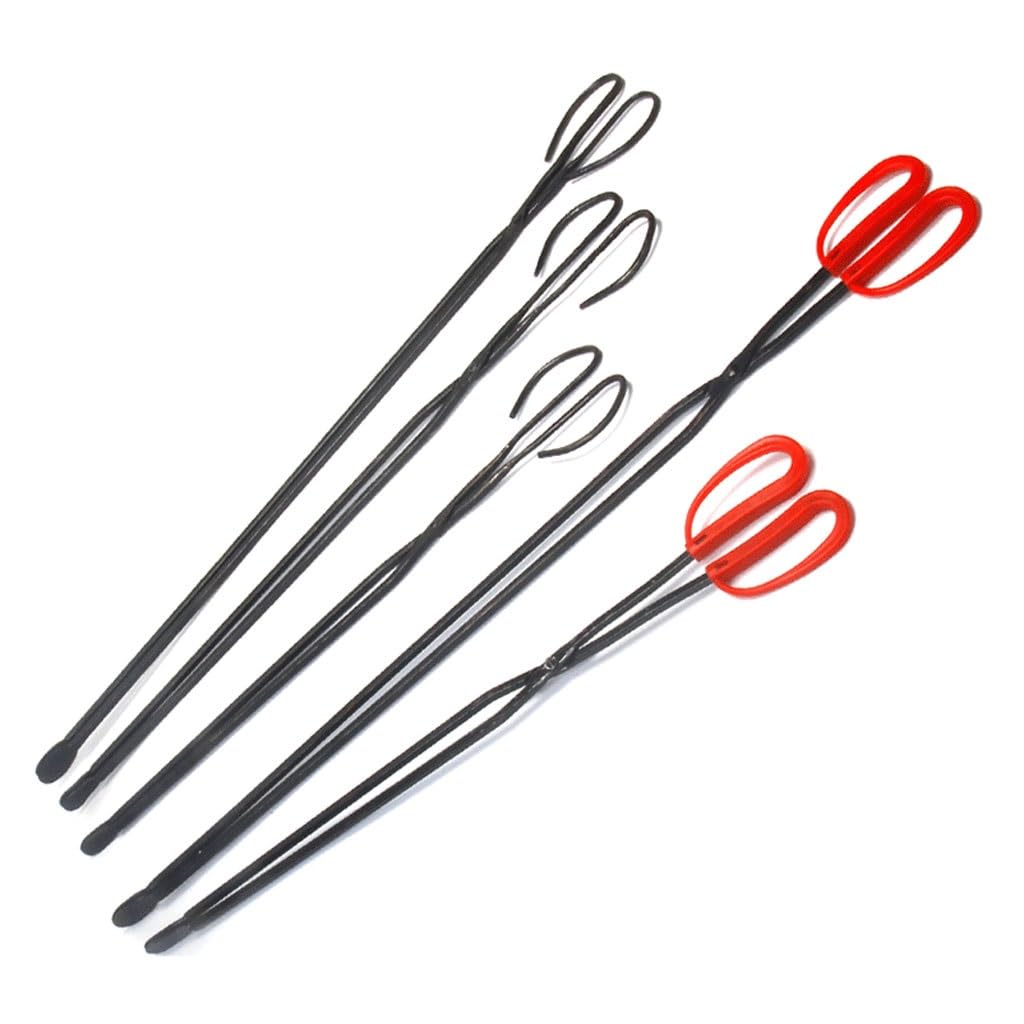 Pinze for caminetti ad alta resistenza, pinze for legna da ardere e tronchi da interno for la movimentazione di carbone e detriti(A 68cm/26.7")