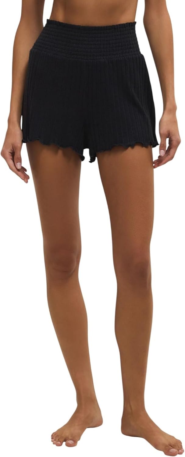 Z Supply Women's Dawn Smocked Rib Short