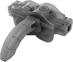 Bicycle Chain Cleaner with Triple Cleaning System | 360° Brushes + Filter Module | For MTB/Road Bikes | Includes Cleaning Fluid Filler (1.6 x 1.1 cm)