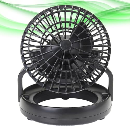 Ventilador LED de techo para camping pack de 2 unidades con gancho 7