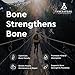 Ancestral Supplements Grass Fed Beef Living Bone Supplement, Bone Meal Capsules Support Bone Health, Oral and Joint Health and Flexibility, Non-GMO, 180 Capsules
