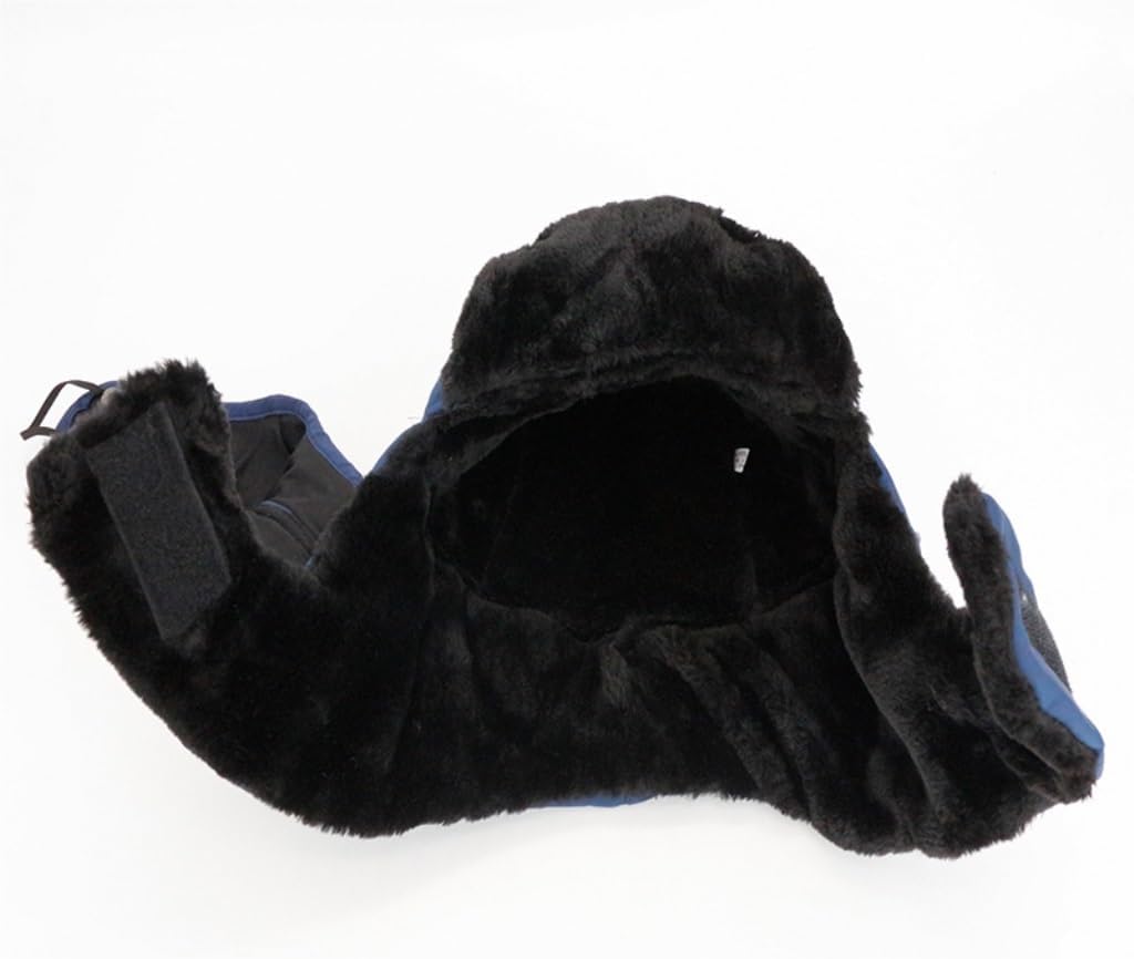 Winter hat Winter hat Thick Plus Velvet hat Outdoor Windproof Cold Protection Ear Protection hat Winter hat/56