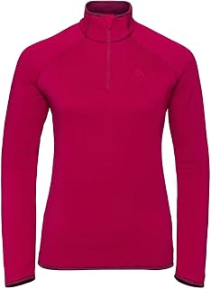 ODLO Women's Midlayer 1/2 Zip Carve Ceramiwarm Midlayer