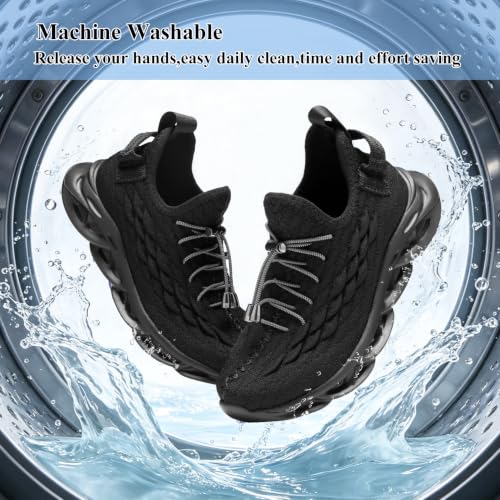Image of JMFCHI Boys Girls Kids Sneakers Knitted Mesh Running Tennis Athletic Shoes | Breathable,Lightweight,Comfortable,Non-slip,Easy wear,Casual fashion,Indoor outdoor,Gym sport,Daily play,Little /Big Kid