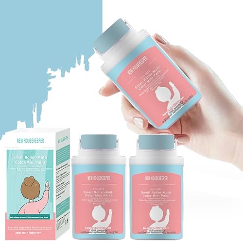 Miniatura 9 de Cepillo rodante para reparación de pared, kit de reparación de pared con rodillo pequeño, cepillo de rodillo portátil, herramienta de reparación de