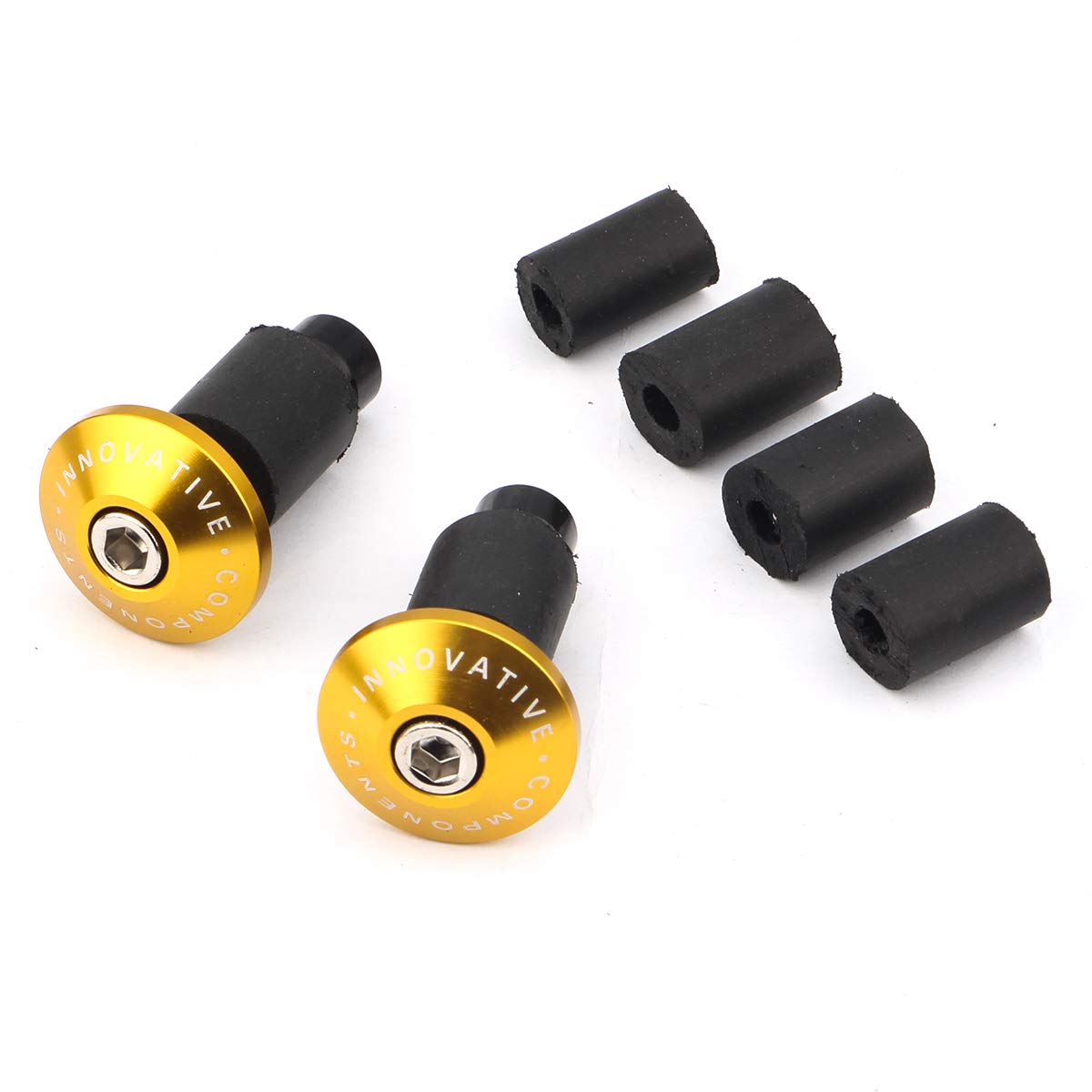 Handlebar End Plugs (Blue)