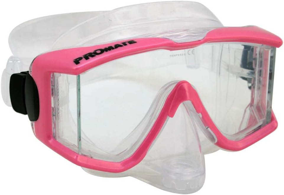 Promate Side-View Edgeless Scuba Diving Snorkeling Purge Mask