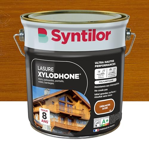 Syntilor - Lasure Xylodhone® Ultra Hautes Performances 8 Ans Chêne Moyen Satiné 2,5L