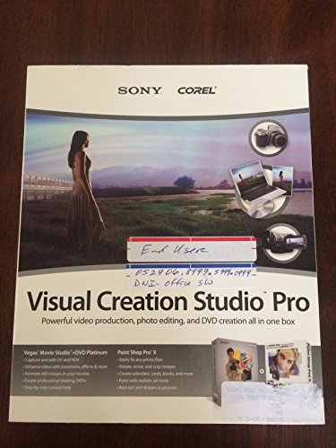 Image of Corel Sony Visual Creation Studio Pro