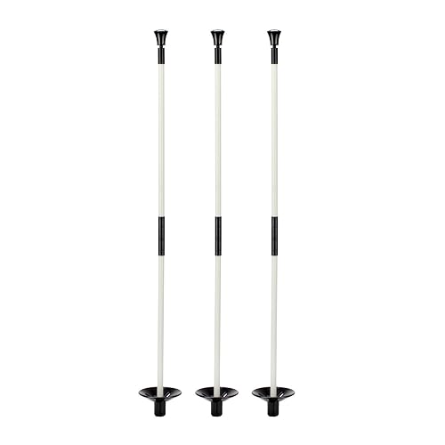 Golf Flagstick, Golf Pole Pin Flagpole Portable Detachable Design, Practice