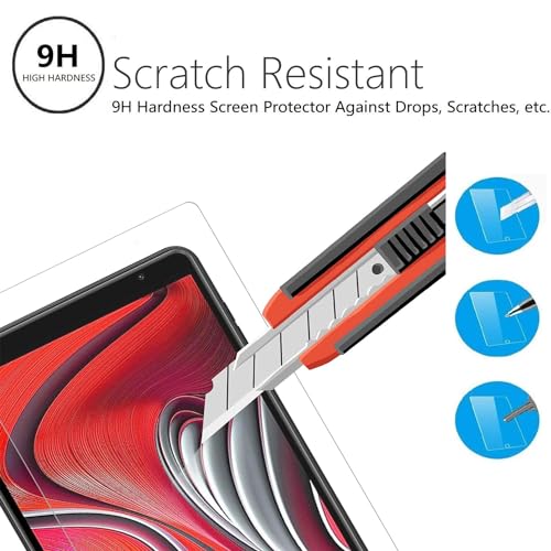 2 Protectores de Pantalla de Vidrio Templado para BLU M8L 8" miniatura 3