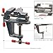 TANJIN Mini Jeweler Table Clamp Small Hobby Bench Vice Jewelers Hobby Clamps Craft Table Repair Tool Portable Work Bench Vise