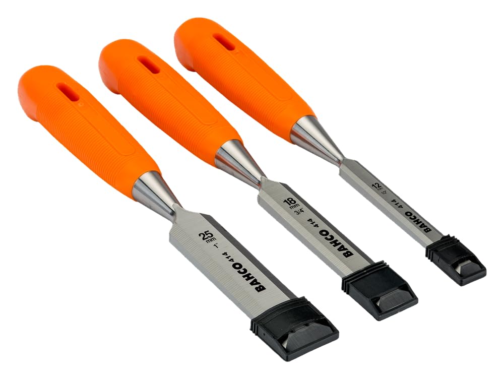 Bahco 414P-S3-Eur Lot de 3 ciseaux à bois (Import Grande Bretagne)